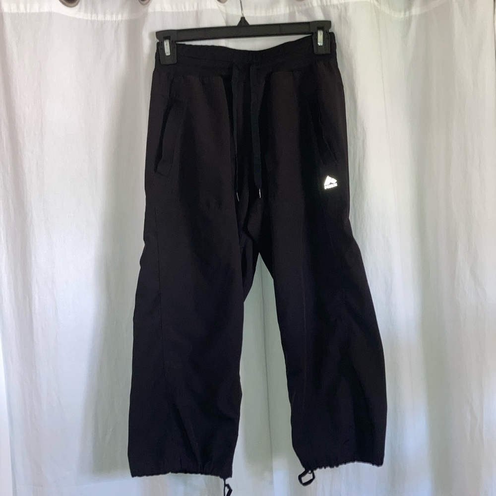 RBX black capri active pants